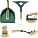 Scrub Brush Set, Long Handle Cleaning Brushes with Heavy Duty Bristles - Image 11