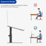Ergonomic Adjustable Laptop Stand, Notebook Riser and Computer Holder - Image 7