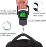 Digital Hanging Luggage Scale, 110lb/50kg with Comfort Handle - Image 2