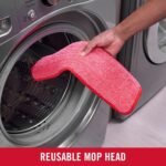 Spray Mop Floor Cleaning Kit, 3 Reusable Microfiber Wet Pads & Bottle - Image 6