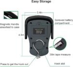 Digital Hanging Luggage Scale, 110lb/50kg with Comfort Handle - Image 4
