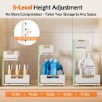 Under Sink Organizer, 2-Tier Pull-Out Cabinet Shelf, 2-Pack - Image 4