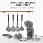 43-Piece Silicone Kitchen Utensil Set, Dishwasher Safe, Heat Resistant - Image 6