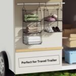 5-Tier Closet Hanging Organizer, Clothes Shelves with Hooks - Image 6