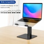 Ergonomic Adjustable Laptop Stand, Notebook Riser and Computer Holder - Image 2