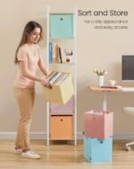 Foldable Storage Cubes, Set of 6 Odorless Fabric Storage Boxes - Image 4