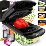 All-in-1 Vegetable Chopper & Spiralizer Kitchen Tool with Container - Image 14