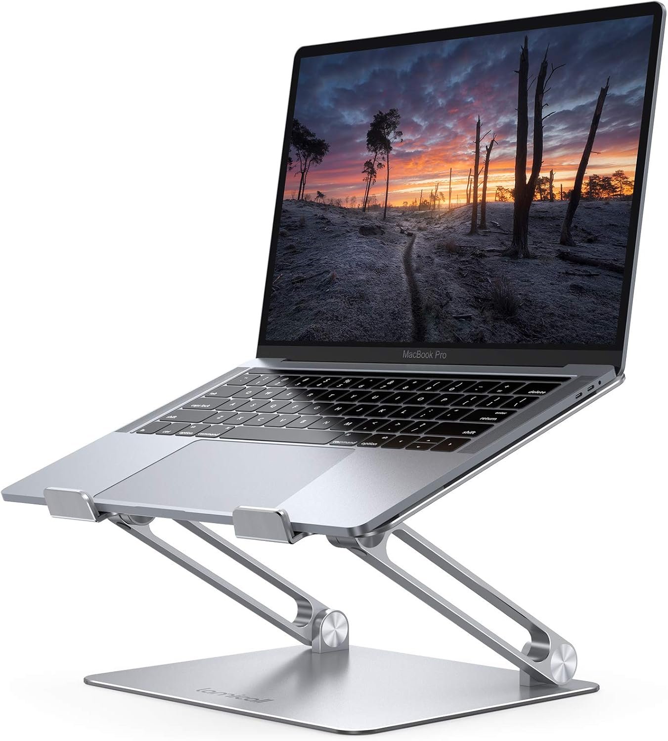 71pNZrEkYWL._AC_SL1500_.jpg Aluminum Laptop Stand for Desk, Fits 10-17.3 Inch Notebooks - Image 1