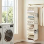 6-Shelf Hanging Closet Organizer, 2 Separable 3-Shelf Units - Image 2
