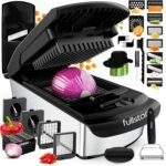 All-in-1 Vegetable Chopper & Spiralizer Kitchen Tool with Container - Image 15