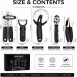 5-Piece Kitchen Tool Set, Heavy Duty Stainless Steel Kitchen Gadgets - Image 2