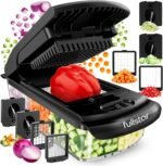 All-in-1 Vegetable Chopper & Spiralizer Kitchen Tool with Container - Image 13
