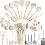 43-Piece Silicone Kitchen Utensil Set, Dishwasher Safe, Heat Resistant - Image 8
