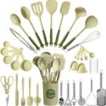 43-Piece Silicone Kitchen Utensil Set, Dishwasher Safe, Heat Resistant - Image 7