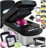Pro-Series All-in-One 12-Blade Mandoline Slicer for Kitchen Prep - Image 12