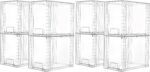 Stackable Clear Pantry Storage Drawers, 4 Pack, Large - Image 12