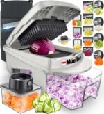 Pro-Series All-in-One 12-Blade Mandoline Slicer for Kitchen Prep - Image 10