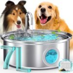7L/230oz Dog Water Fountain for Multi-Pet Households, Ultra Quiet