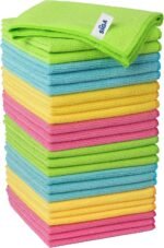 Microfiber Cleaning Cloths, Streak Free Cleaning Towels, 24 Pack