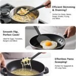 Silicone Kitchen Cooking Utensil Set, Heat Resistant, 14-Piece with Holder - Image 3
