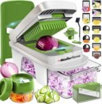 Pro-Series All-in-One 12-Blade Mandoline Slicer for Kitchen Prep - Image 9