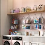 5-Tier Closet Hanging Organizer, Clothes Shelves with Hooks - Image 5