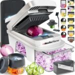 Pro-Series All-in-One 12-Blade Mandoline Slicer for Kitchen Prep