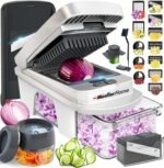 Pro-Series All-in-One 12-Blade Mandoline Slicer for Kitchen Prep